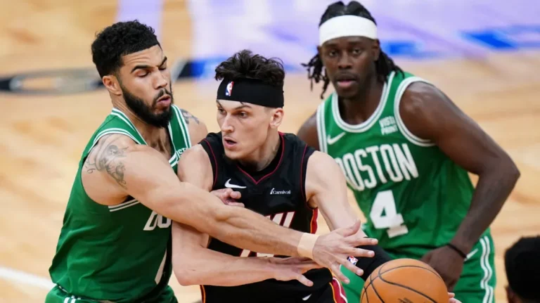Heat stun top seeds Celtics in play-offs